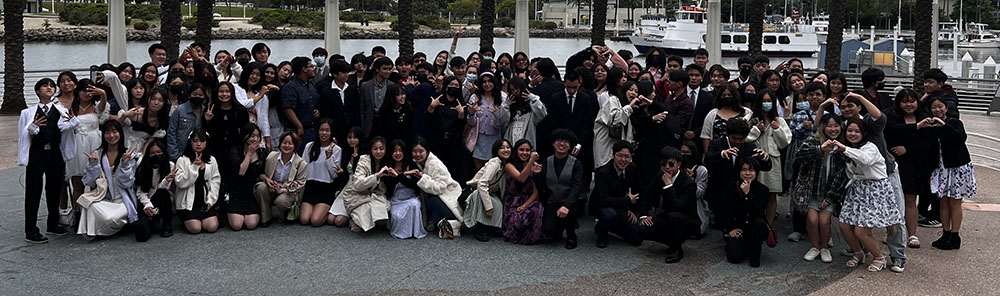 The Mark Keppel band community gathered together