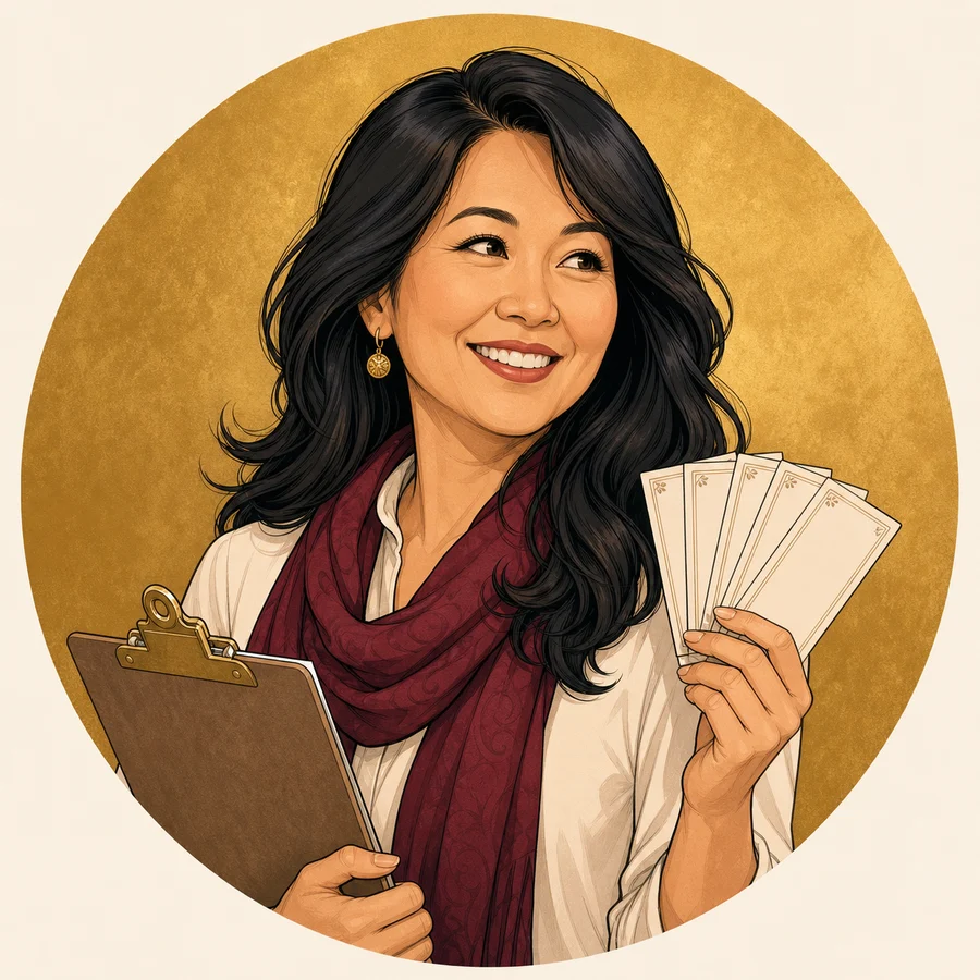 Illustrative cartoon avatar for Stacy Guan
